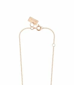 VANRYCKE Collier Stardust 5 Diamants Or Rose -COLLIERS Shop fermoir pendentif or rose 4 3