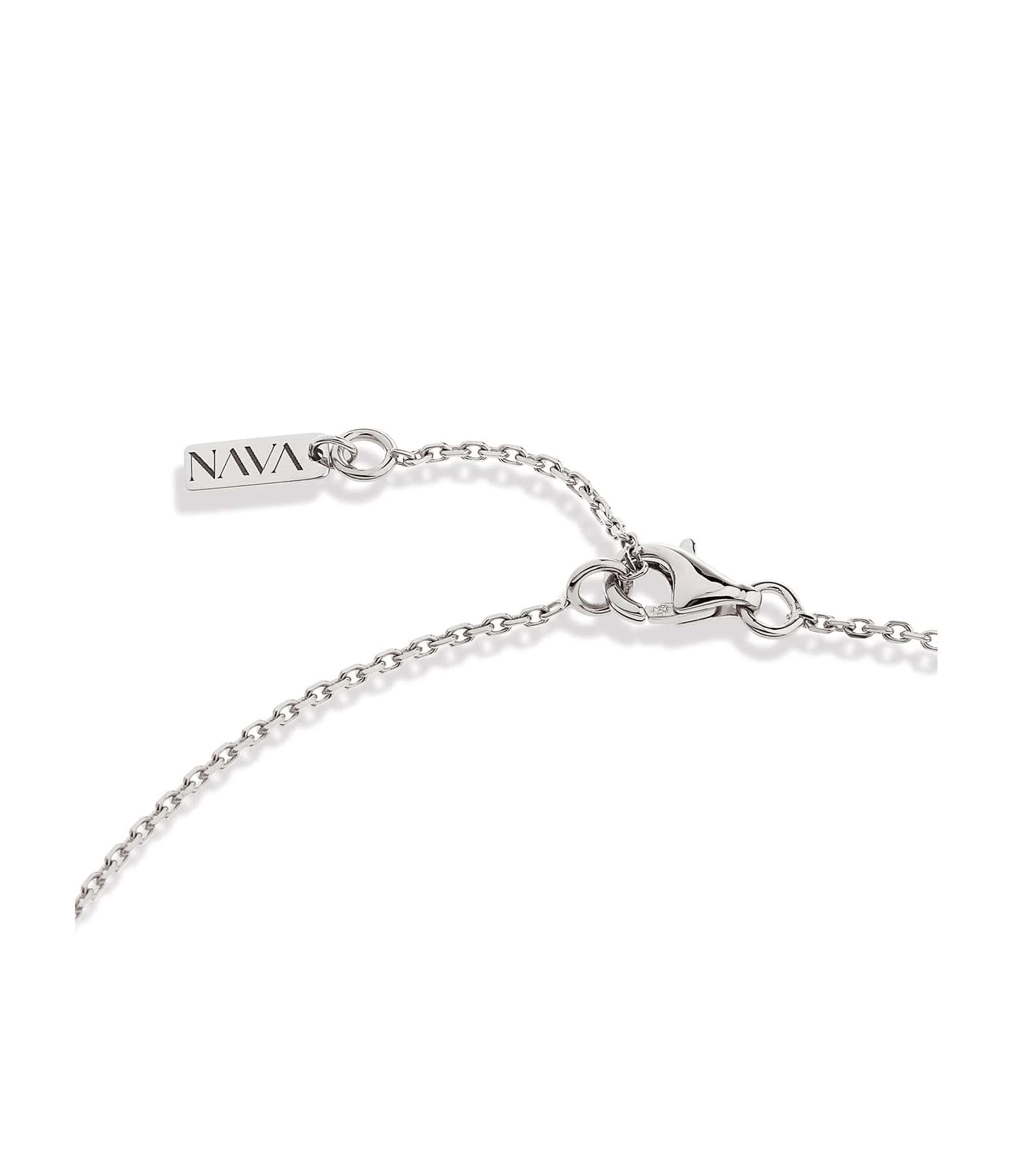 NAVA JOAILLERIE Bracelet Hash Barrette Diamants Or Blanc 2 NAVA JOAILLERIE Bracelet Hash Barrette Diamants Or Blanc – Image 2