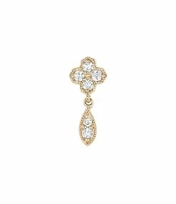 STONE PARIS Boucle D'oreille Bouton Fleurs Du Mal Diamants (vendue à L'unité) 10 STONE PARIS Boucle D'oreille Bouton Fleurs Du Mal Diamants (vendue à L'unité) -COLLIERS Shop fleur du mal bouton or jaune et diamants 1