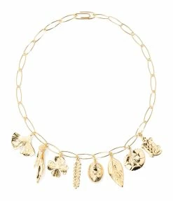 Aurélie Bidermann Collier Grigri Doré