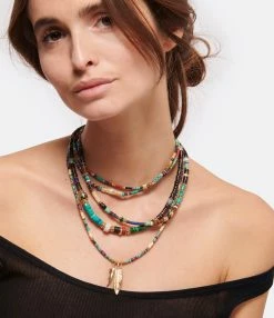 GACHON POTHIER Collier 3 Plumes 7 GACHON POTHIER Collier 3 Plumes -COLLIERS Shop gacho look20221117 121