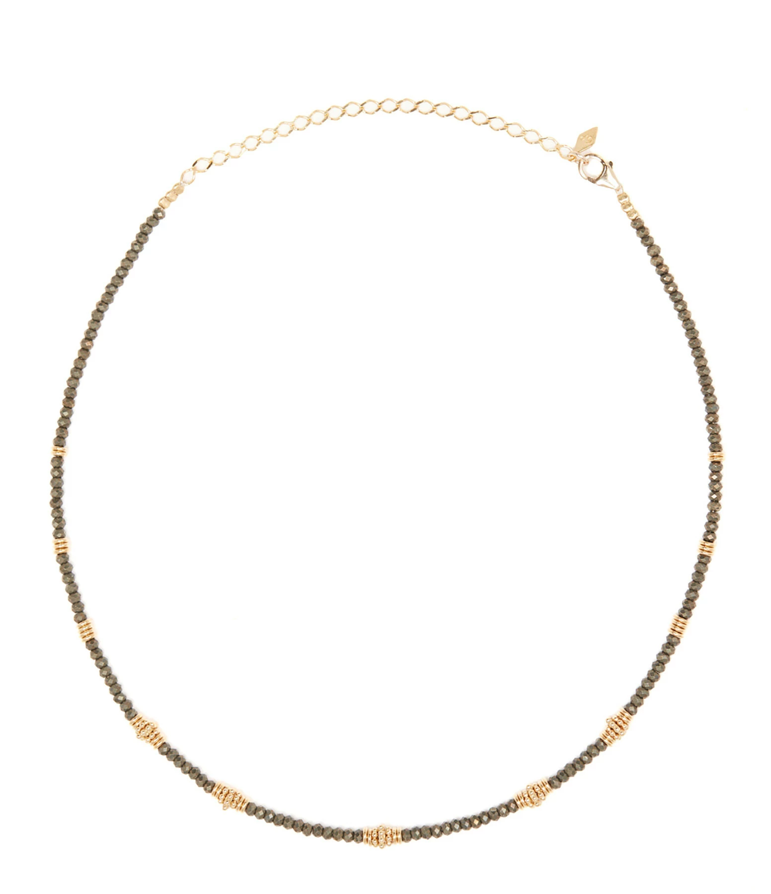 GACHON POTHIER Collier Romane V6 Pyrite 1 GACHON POTHIER Collier Romane V6 Pyrite