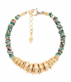 GACHON POTHIER Bracelet Masai XXL Vert