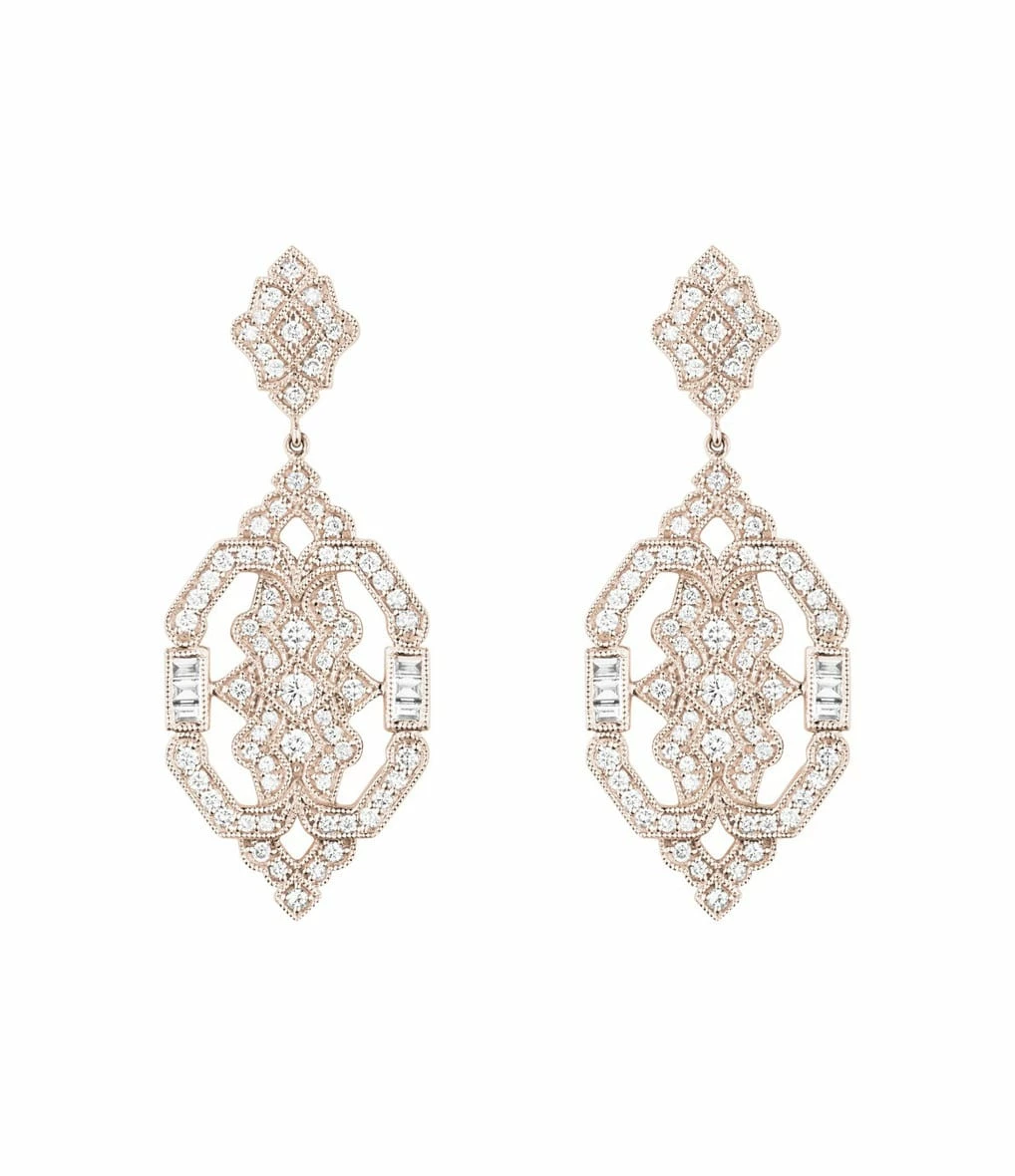 STONE PARIS Boucles D'oreilles Garbo Or Diamants 4 STONE PARIS Boucles D'oreilles Garbo Or Diamants – Image 4