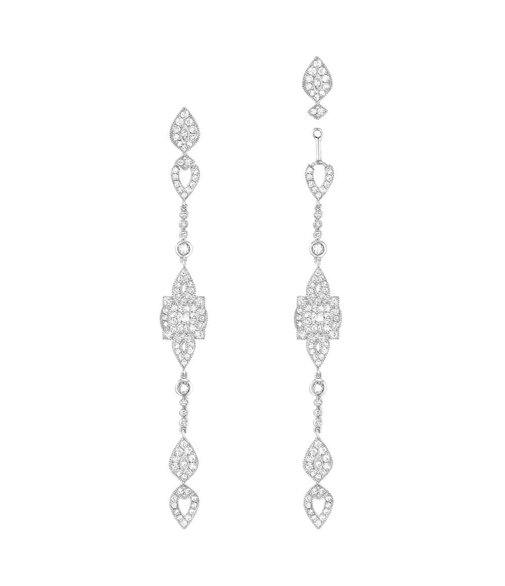 STONE PARIS Boucles D'oreilles Longues Gatsby 1 STONE PARIS Boucles D'oreilles Longues Gatsby