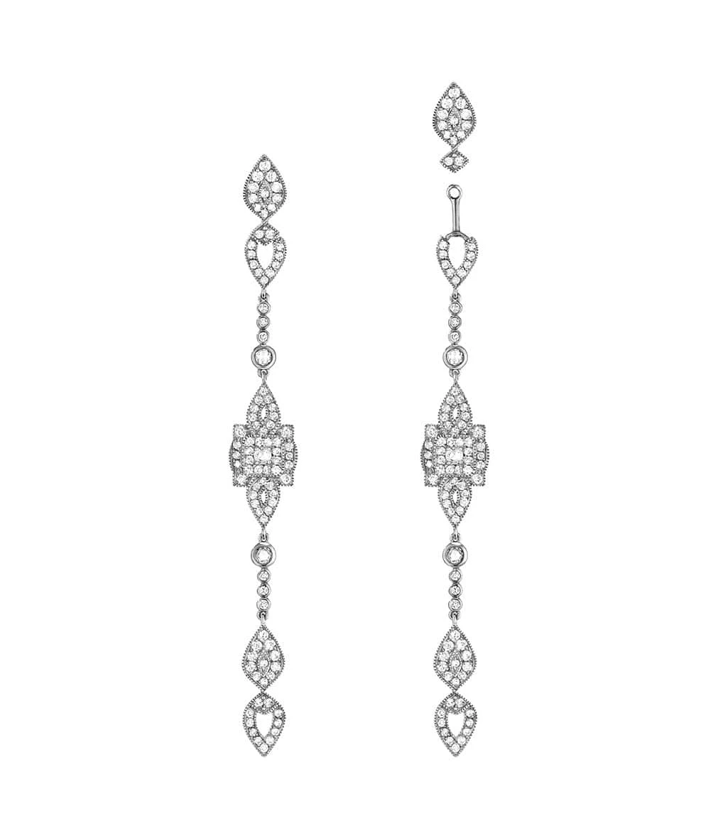 STONE PARIS Boucles D'oreilles Longues Gatsby 3 STONE PARIS Boucles D'oreilles Longues Gatsby – Image 3