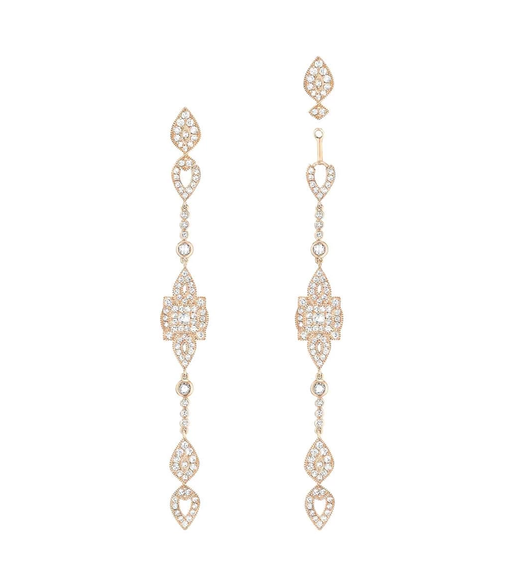STONE PARIS Boucles D'oreilles Longues Gatsby 4 STONE PARIS Boucles D'oreilles Longues Gatsby – Image 4