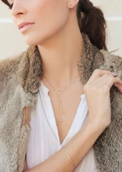 Ginette NY Jonc Gold And Diamond Strip Or Rose 7 Ginette NY Jonc Gold And Diamond Strip Or Rose -COLLIERS Shop ginbg look20200610 3686