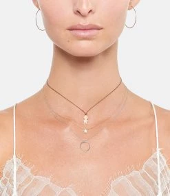 Ginette NY Collier Circles Mini Or Blanc -COLLIERS Shop gincc look20200610 139 ob
