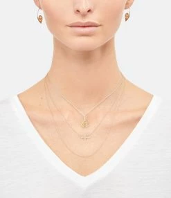 Ginette NY Collier Mini Dragonfly Or Rose -COLLIERS Shop gindf look20201109 268