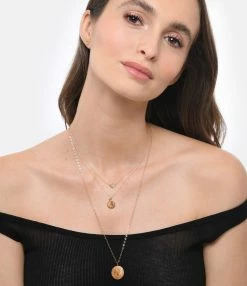 Ginette NY Collier Ever Disc Jaspe Or Rose -COLLIERS Shop ginev look20221223 29 1