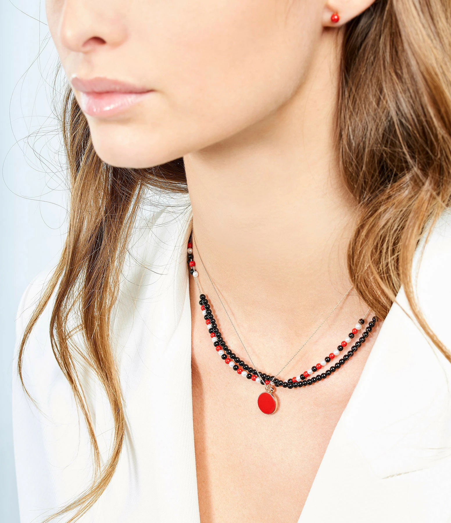 Ginette NY Collier Ever Disc Or Rose Corail 2 Ginette NY Collier Ever Disc Or Rose Corail – Image 2