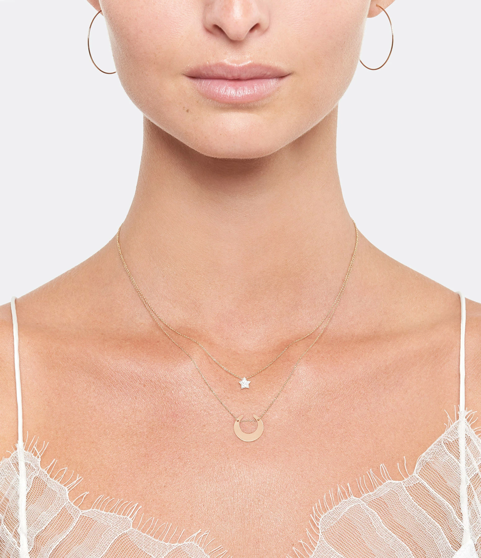 Ginette NY Collier Masai Mini Or Rose 2 Ginette NY Collier Masai Mini Or Rose – Image 2