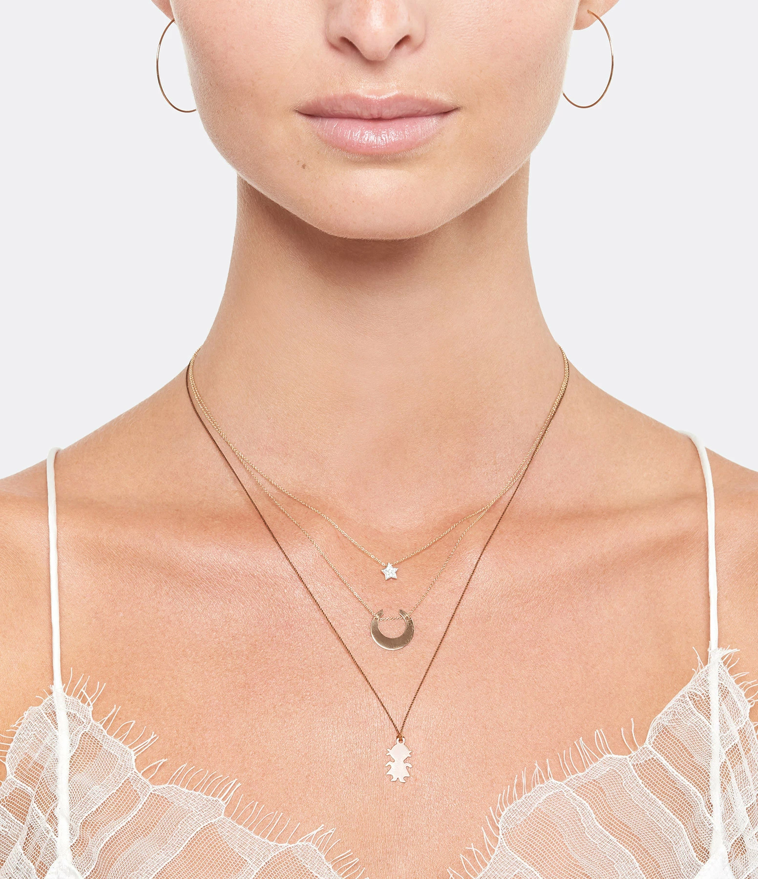 Ginette NY Collier Masai Mini Or Rose 3 Ginette NY Collier Masai Mini Or Rose – Image 3