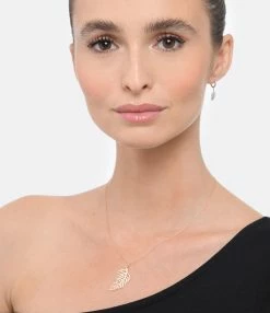 Ginette NY Créole Palms Diamants Or Rose (vendue à L'unité) 5 Ginette NY Créole Palms Diamants Or Rose (vendue à L'unité) -COLLIERS Shop ginsb look20221223 152