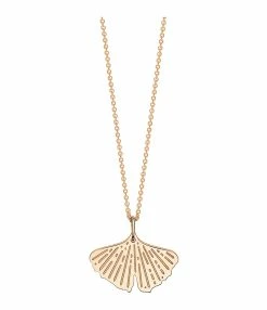 Ginette NY Collier Gingko Mini Or Rose
