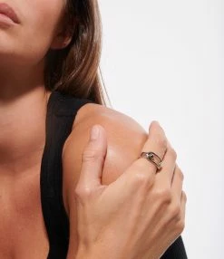 GOOSSENS PARIS Bague Boucle Palladium -COLLIERS Shop gooss look20220805 178