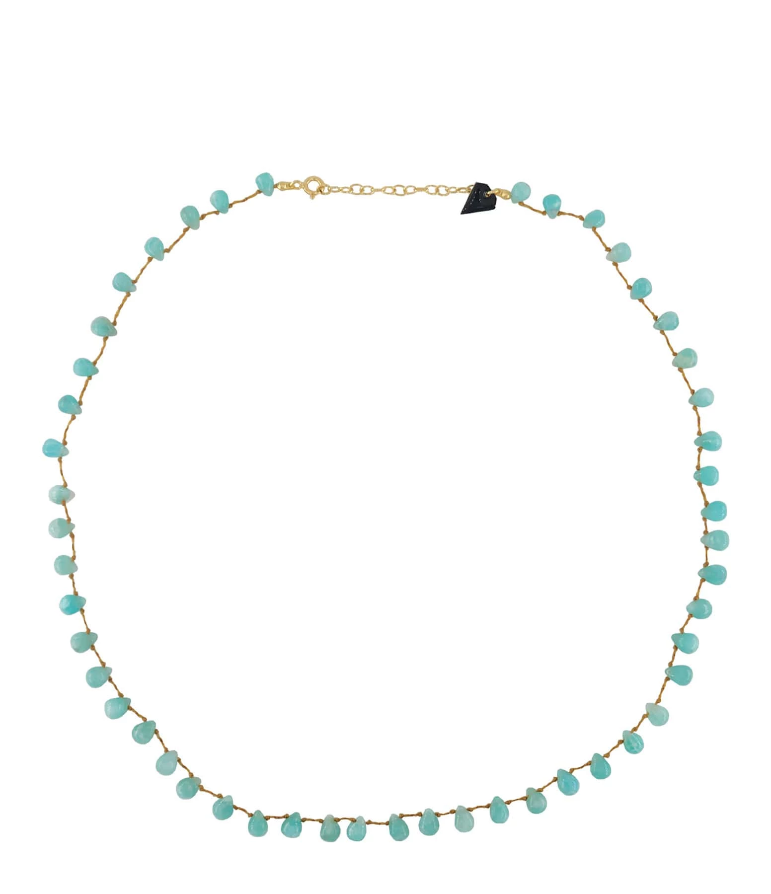 MON PRECIEUX GEM Collier Goutte Amazonite 1 MON PRECIEUX GEM Collier Goutte Amazonite
