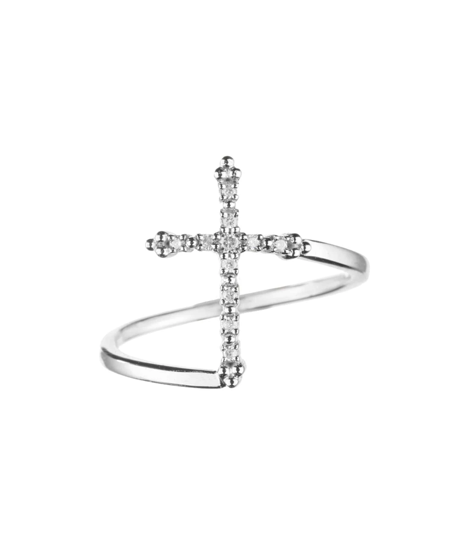 STONE PARIS Bague Grace Or Diamants 1 STONE PARIS Bague Grace Or Diamants