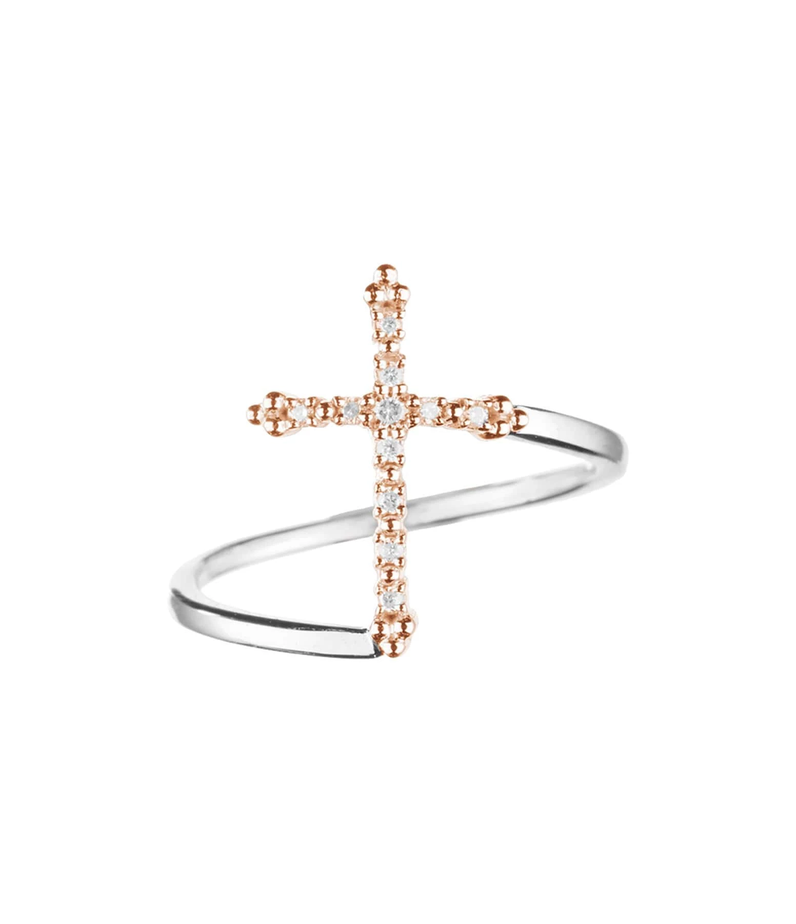 STONE PARIS Bague Grace Or Diamants 2 STONE PARIS Bague Grace Or Diamants – Image 2