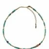 GACHON POTHIER Collier Court Sacha Turquoise