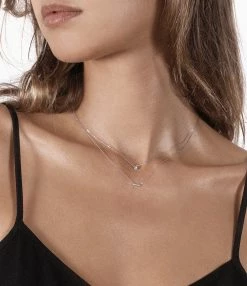 VANRYCKE Collier Valentine Diamant Or Blanc -COLLIERS Shop img 0430 4 1