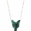 MON PRECIEUX GEM Collier Loup Jade