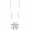 Ginette NY Collier Purity Mini Or Rose Diamants