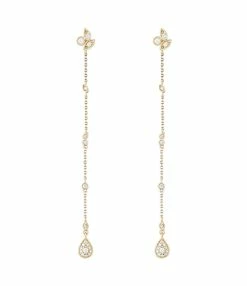 STONE PARIS Boucles D'oreilles Jackie Longues Diamants