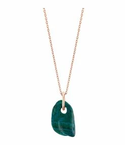 Ginette NY Collier Jala MM Chrysocolle Or Rose
