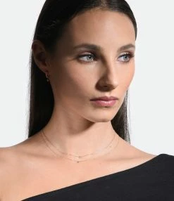 LA BRUNE & LA BLONDE Collier 360° Diamant Brillant 0,10 Or Jaune 8 LA BRUNE & LA BLONDE Collier 360° Diamant Brillant 0,10 Or Jaune -COLLIERS Shop lblbp look20221201 143 2