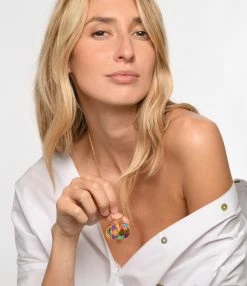 LES FÉLICITÉS Pendentif Forever Smiley -COLLIERS Shop lesfe look20230113 298 1