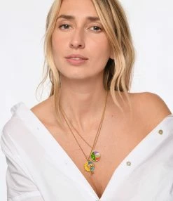 LES FÉLICITÉS Pendentif Clé Du Bonheur 7 LES FÉLICITÉS Pendentif Clé Du Bonheur -COLLIERS Shop lesfe look20230113 338 1