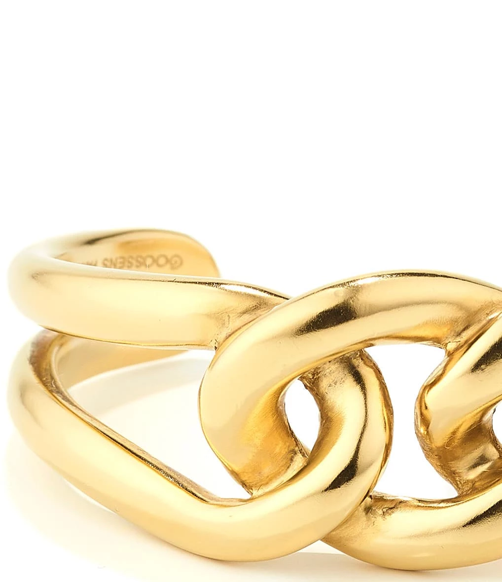 GOOSSENS PARIS Manchette Lhassa Petit Modèle Doré 2 GOOSSENS PARIS Manchette Lhassa Petit Modèle Doré – Image 2