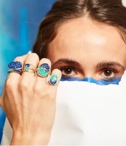 LSONGE Bague Lakota XL Lapis Turquoise -COLLIERS Shop lsong look20210518 3