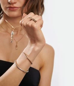 LSONGE Bague Éclat Argent Blanc Émail Diamanté -COLLIERS Shop lsong look20221207 91