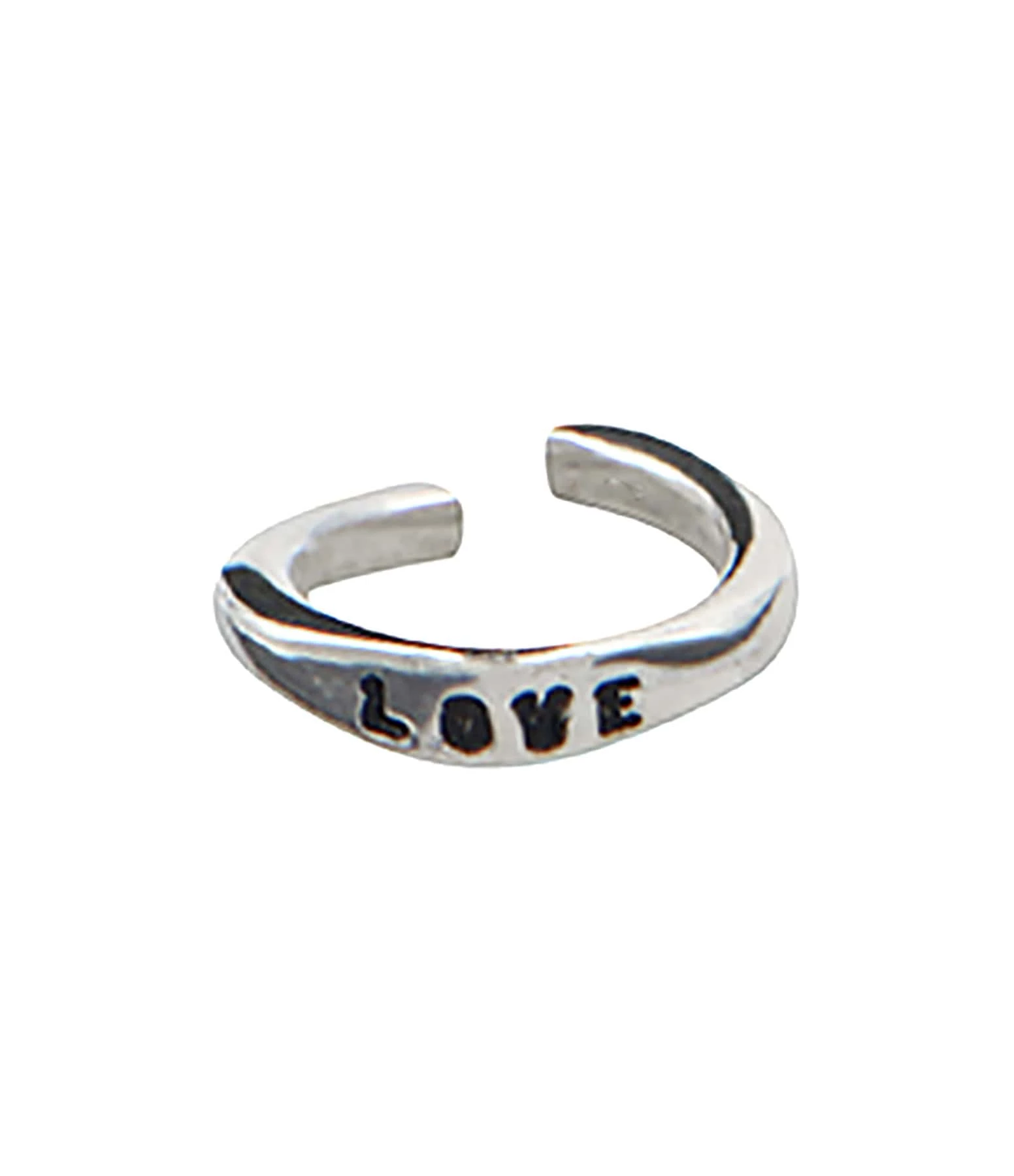 SERGE THORAVAL Bijou D'oreille Love Argent 1 SERGE THORAVAL Bijou D'oreille Love Argent