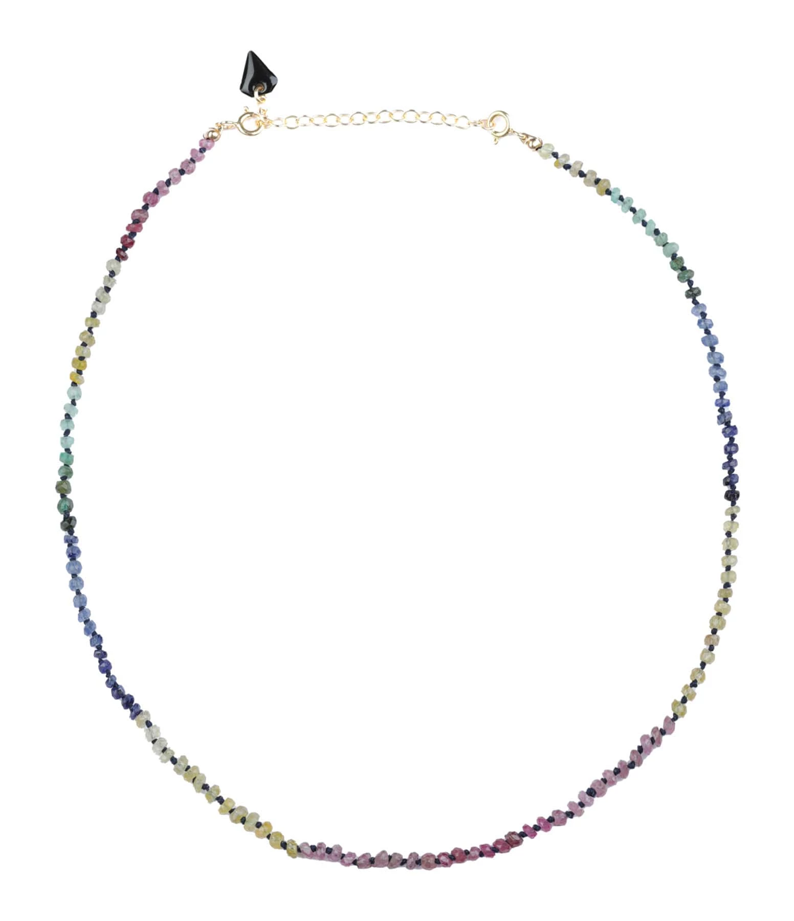 MON PRECIEUX GEM Collier Candies Saphir Cordon Bleu 1 MON PRECIEUX GEM Collier Candies Saphir Cordon Bleu