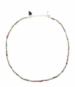 MON PRECIEUX GEM Collier Candies Tourmaline Cordon Moutarde