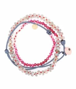 MON PRECIEUX GEM Bracelet 123 Tours Labradorite Rubis Shaded Cordon 5 MON PRECIEUX GEM Bracelet 123 Tours Labradorite Rubis Shaded Cordon -COLLIERS Shop mpgem53525 pck20230228 3