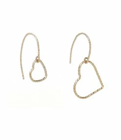 MON PRECIEUX GEM Boucles D'oreilles Loop Pendentifs Cœur