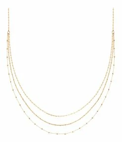 CHARLET Collier Massilia Multi Chaînes Or Jaune