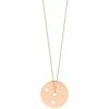 Ginette NY Collier Milky Way Disc Or Rose