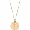 Ginette NY Collier Milky Way Mini Disc Or Rose