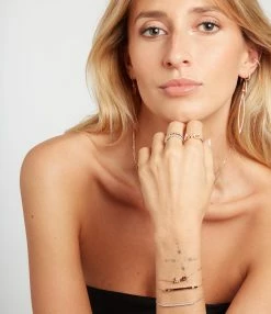 NAVA JOAILLERIE Bracelet Hash Barrette Diamants Or Blanc 7 NAVA JOAILLERIE Bracelet Hash Barrette Diamants Or Blanc -COLLIERS Shop navab look20221205 99