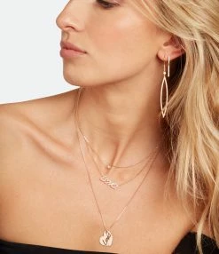 NAVA JOAILLERIE Collier Diana Diamants Or Blanc -COLLIERS Shop navac look20221205 84