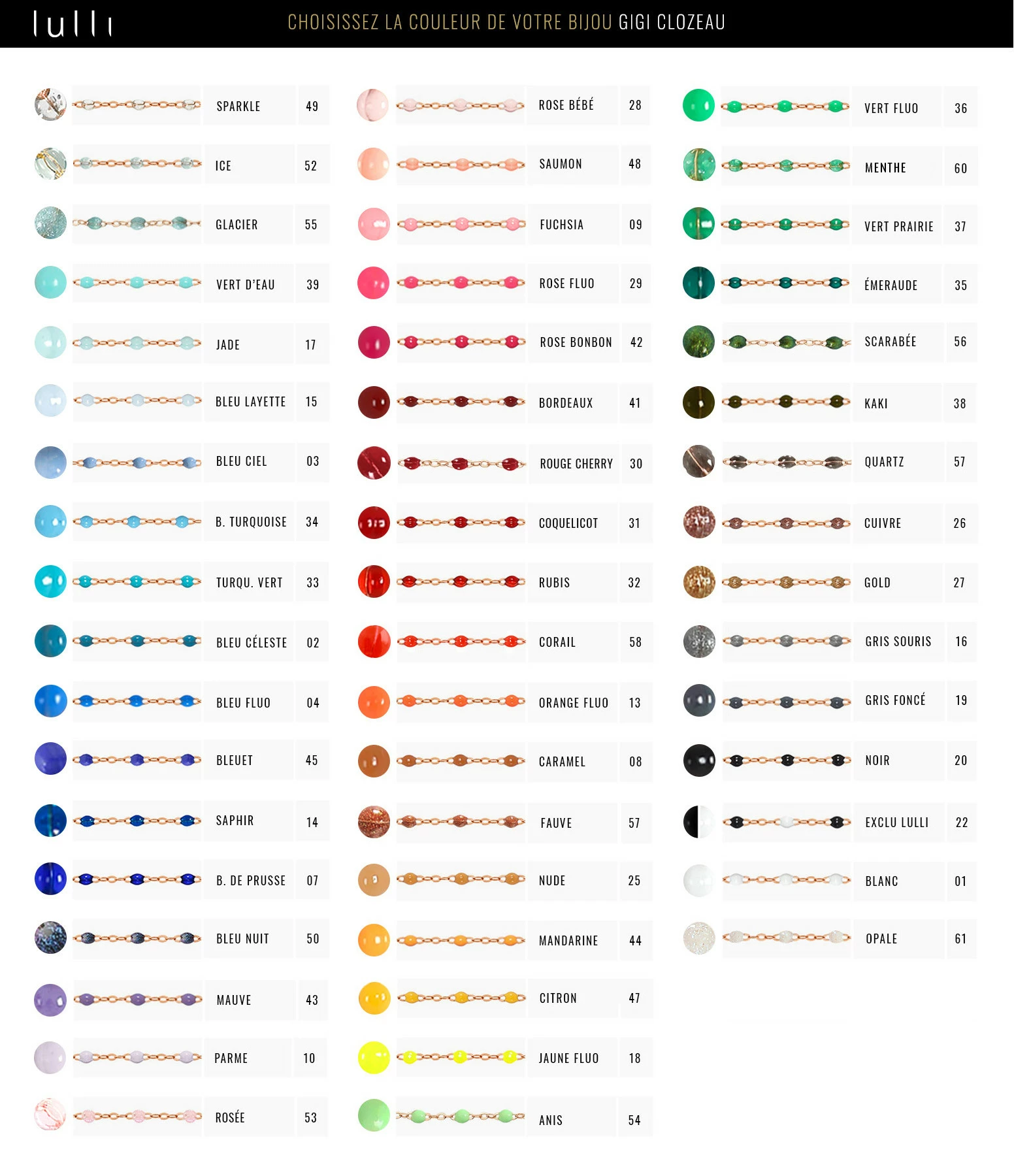 GIGI CLOZEAU Bracelet Étoile De David Perles Résine Or Blanc 2 GIGI CLOZEAU Bracelet Étoile De David Perles Résine Or Blanc – Image 2