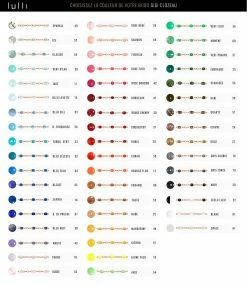 GIGI CLOZEAU Collier Perles Résine Fer à Cheval Diamants Or Jaune -COLLIERS Shop nuancier clozeau fp 17 5