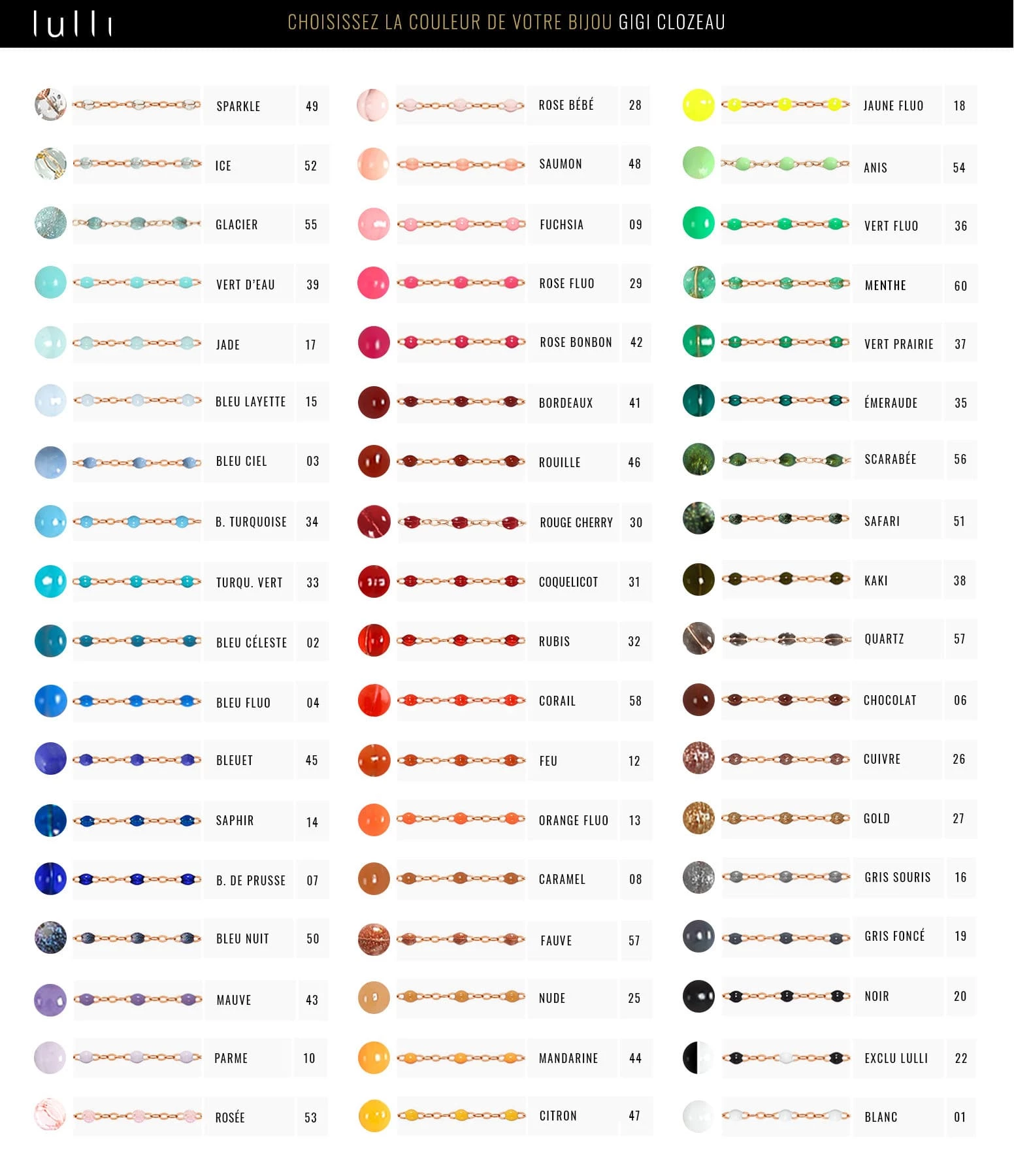 GIGI CLOZEAU Collier Lucky Cashmere Mini Résine Diamant Or Jaune 6 GIGI CLOZEAU Collier Lucky Cashmere Mini Résine Diamant Or Jaune – Image 6