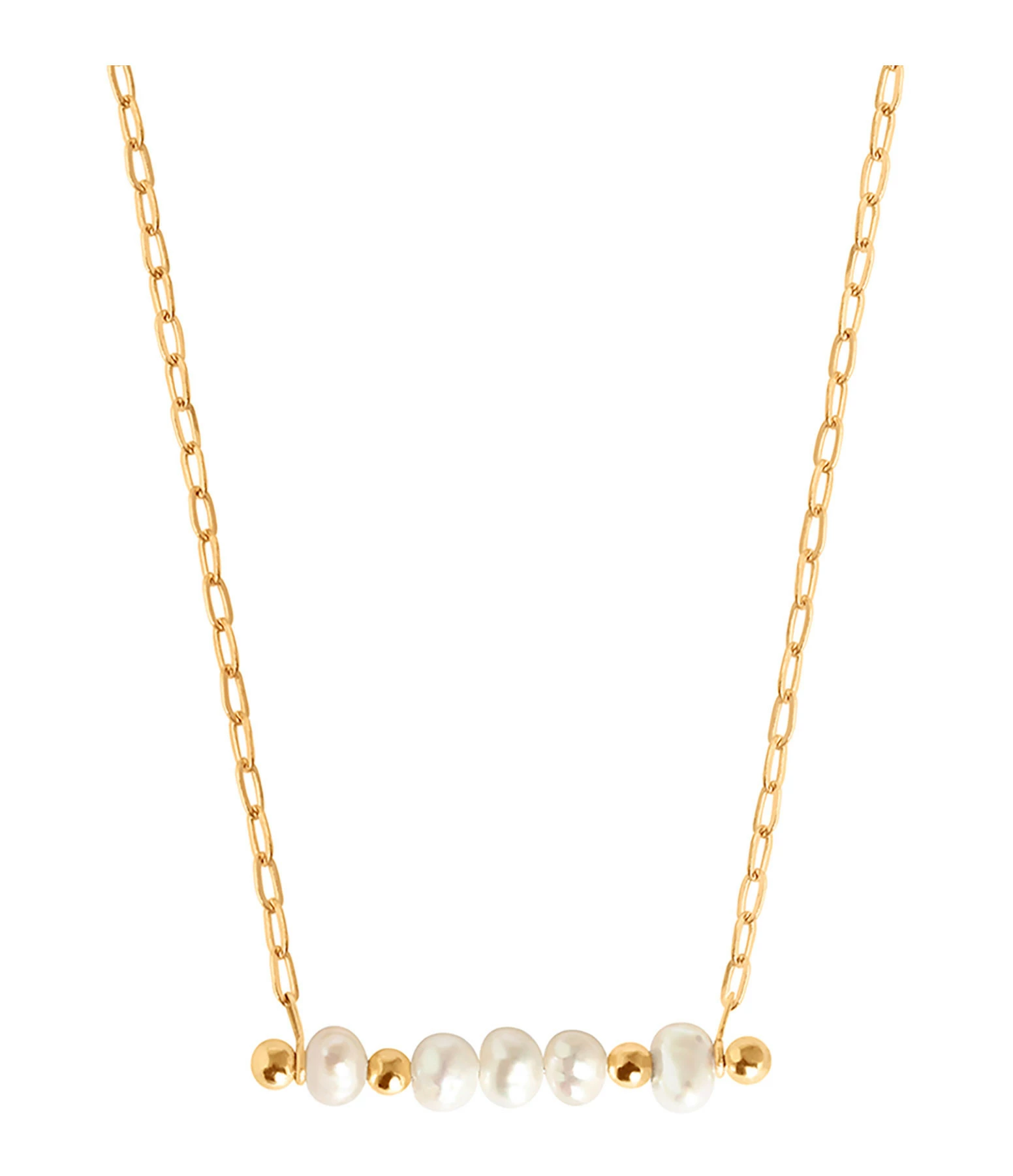 CHARLET Collier Origines Perles D'Eau Douce Or Jaune 1 CHARLET Collier Origines Perles D'Eau Douce Or Jaune